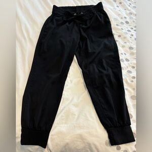 Dynamite jogger dress pant with tie at waist